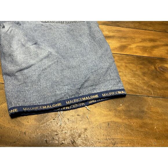 Maurice Malone Men’s Baggy Denim Shorts 90s Vintage Size 40 - Picture 9 of 13